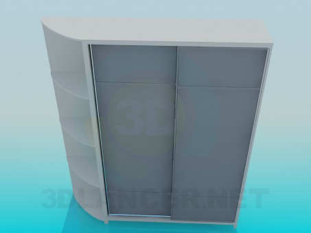 Modelo 3d Guarda-roupa - preview