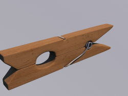 Clothes peg (wood)