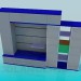 3d model Armario de pared - vista previa