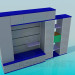 3d model Armario de pared - vista previa