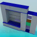 3d model Armario de pared - vista previa