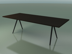 Mesa retangular 5434 (H 74 - 100x240 cm, pés 150 °, folheados L21 wenge, V44)