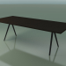 3D Modell Rechteckiger Tisch 5434 (H 74 - 100x240 cm, Beine 150 °, furniert L21 wenge, V44) - Vorschau