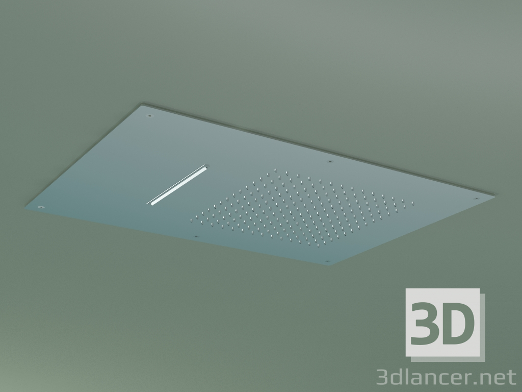 3d model Cabezal de ducha 550x400 mm (SF022 А) - vista previa