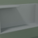 3d model Horizontal shelf (90U19005, Silver Gray C35, L 48, P 12, H 24 cm) - preview