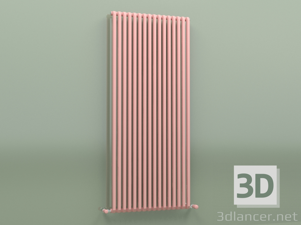 modèle 3D Radiateur SAX (H 1500 16 EL, rose - RAL 3015) - preview