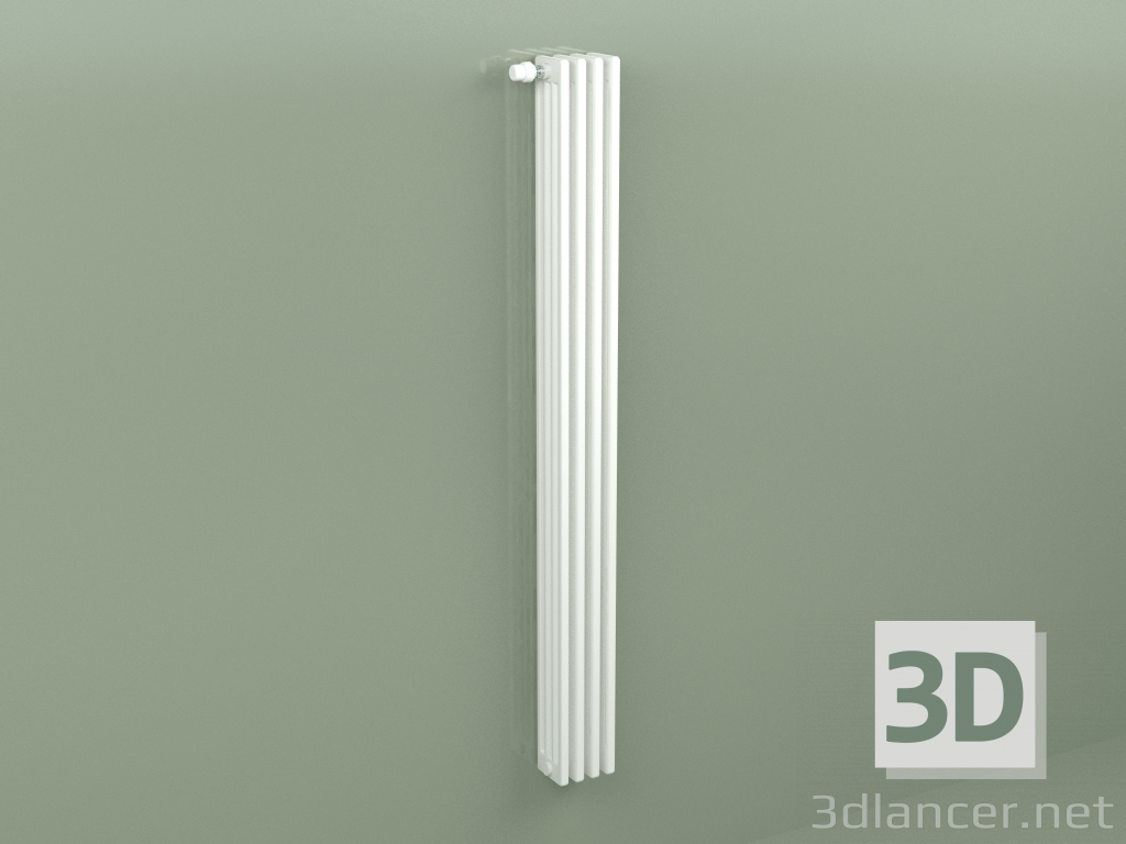 3d model Radiador Delta Laserline (DL4, H 2000 mm, RAL - 9016) - vista previa