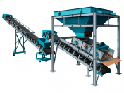 Vibrating Screen Machine for Concrete Batching Plant