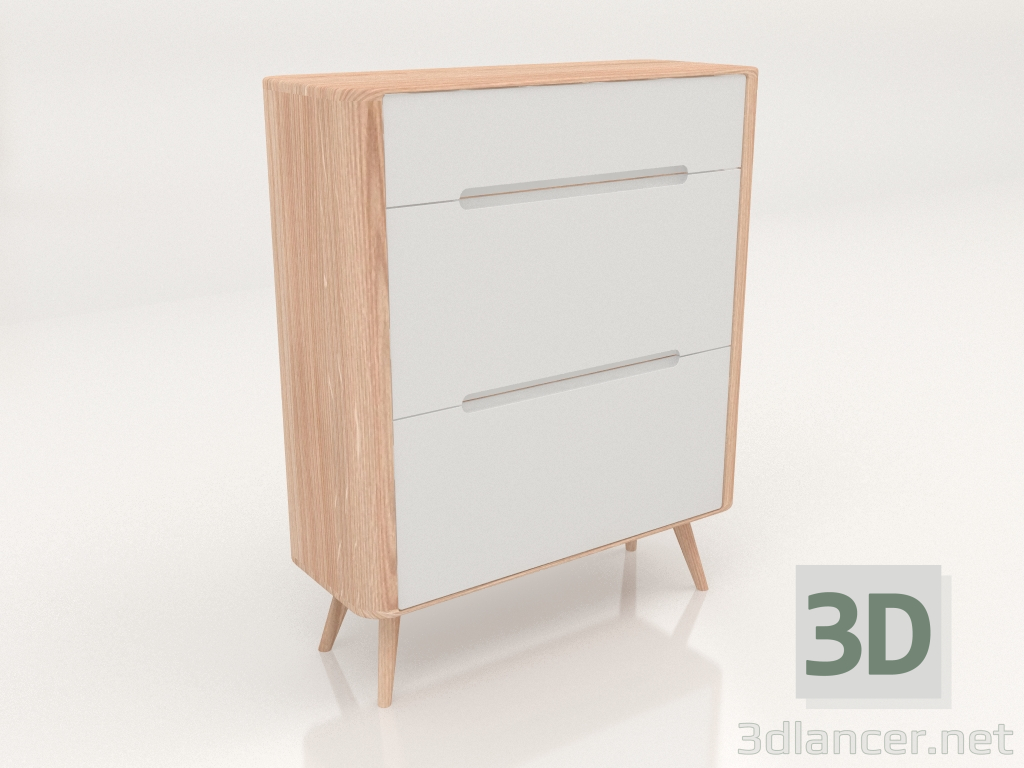 3D Modell Schuhschrank Ena - Vorschau