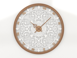 Horloge murale ZODIAQUE (bronze)