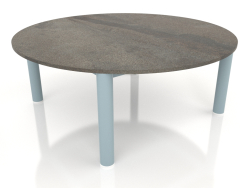 Table basse D 90 (Gris bleu, DEKTON Radium)