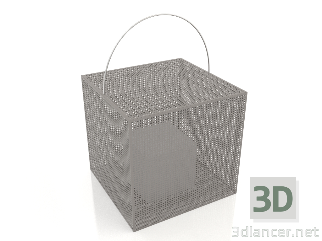 3d модель Коробка для свечи 2 (Quartz grey) – превью