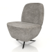 3d model Sillón Dusk (Gris claro) - vista previa