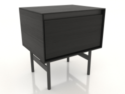 Mesa de cabeceira STAND 500 mm (preto RAL 9005)