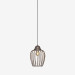 modello 3D Apparecchio d'illuminazione a soffitto EVRON OVAL METALLO FRANCO CHANDELIER (CH091A-1) - anteprima