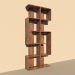 3d model Book rack - preview