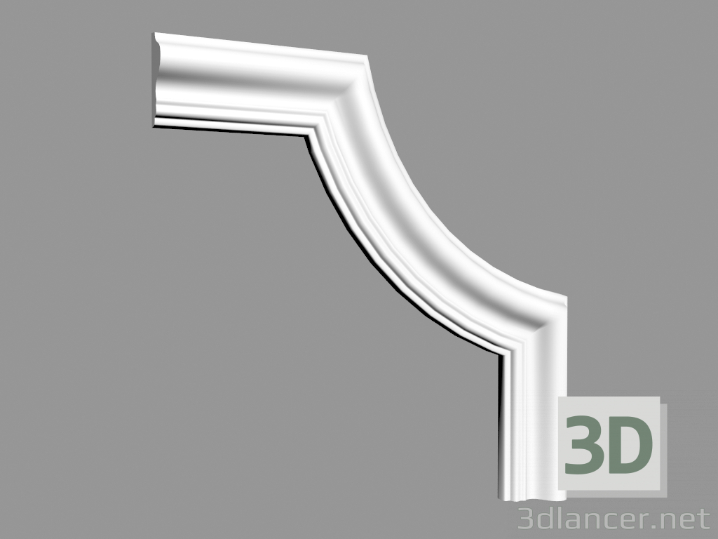 Modelo 3d Membro de esquina CF624-B - preview