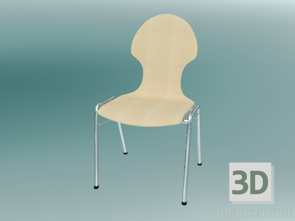 modello 3D Conference Chair (K12H) - anteprima