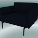 3d model Armchair Outline (Vidar 554, Black) - preview