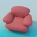 3d model Sillón - vista previa