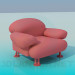 3d model Sillón - vista previa