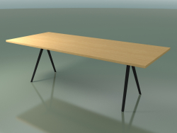 Стіл прямокутний 5434 (H 74 - 100x240 cm, ніжки 150 °, veneered L22 natural oak, V44)