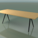 Modelo 3d Mesa retangular 5434 (H 74 - 100x240 cm, pés 150 °, carvalho natural folheado L22, V44) - preview