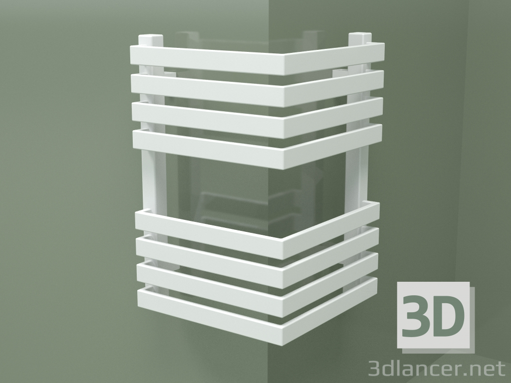 Modelo 3d Esquina externa do radiador (WGQON046030-SX, 465х300 mm) - preview