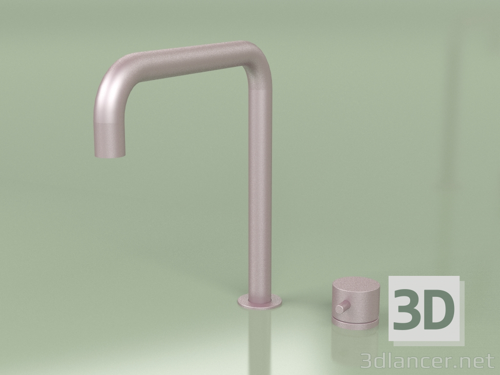 Modelo 3d Misturador de dois furos com bico giratório H 256 mm (12 08, OR) - preview