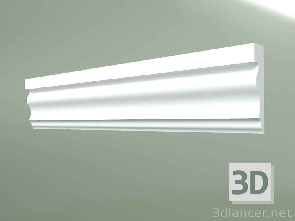 3d model Gypsum molding MT152 - preview