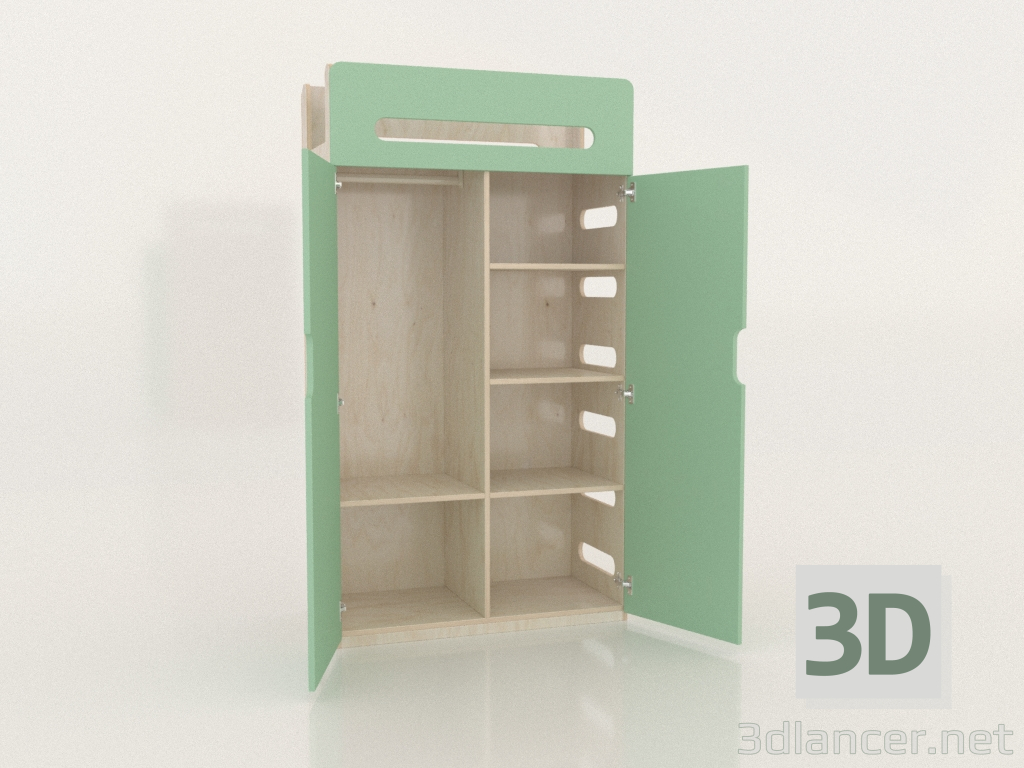 modello 3D Armadio aperto MOVE WA (WMMWA1) - anteprima