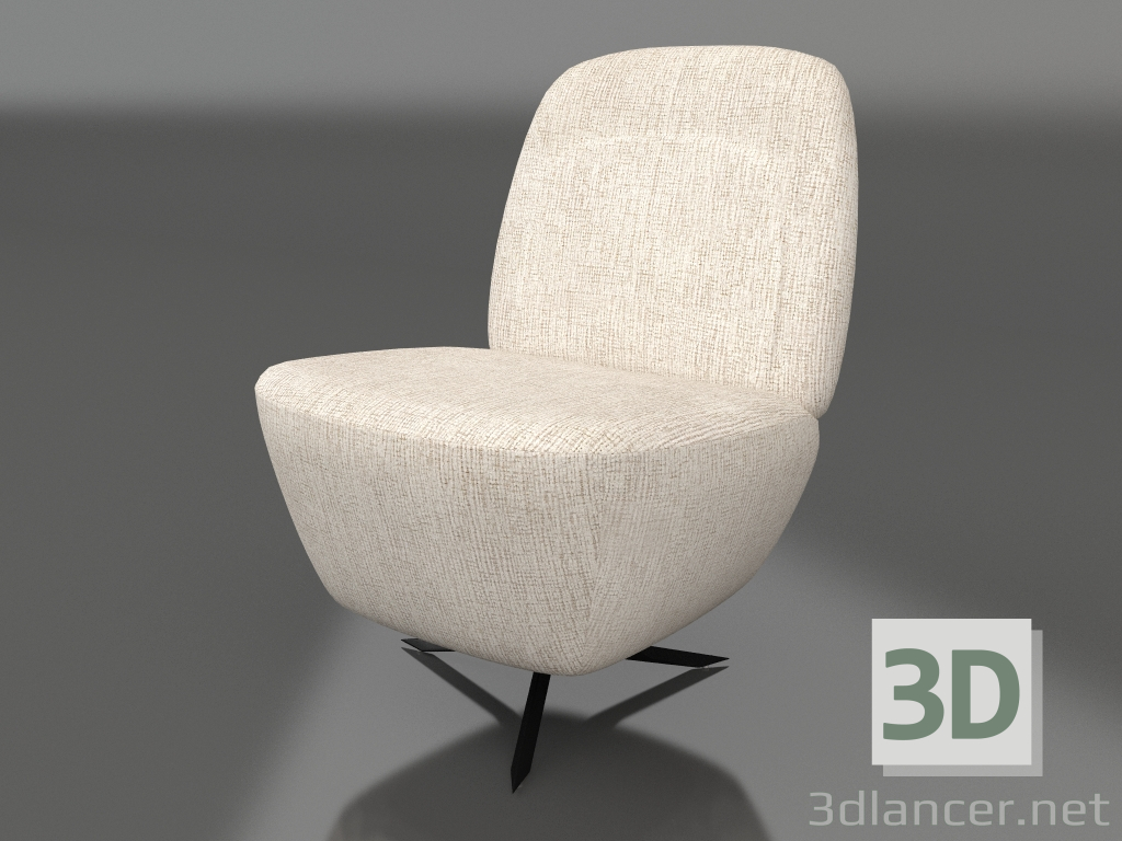 3D Modell Loungesessel Dusk (Sand) - Vorschau