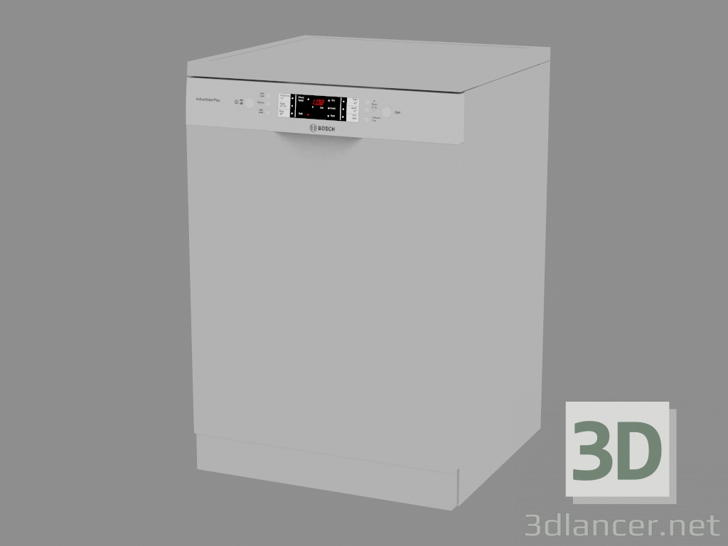 Modelo 3d Lavadora de louça SMS63M28AU - preview