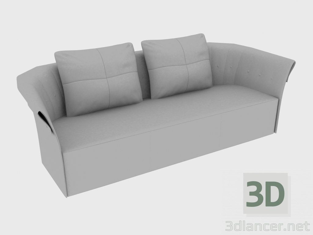 3d model Sofá CHARME SOFA (250x115xH77) - vista previa