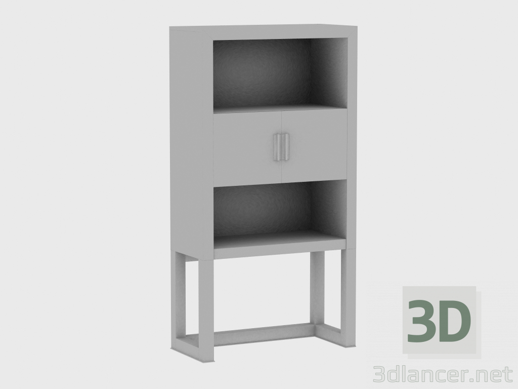 modèle 3D Buffet ORWELL TALL STORAGE (100x45xH190) - preview