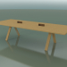 3d model Table with office worktop 5010 (H 74 - 320 x 120 cm, natural oak, composition 1) - preview