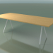 Modelo 3d Mesa retangular 5434 (H 74 - 100x240 cm, pés 150 °, carvalho natural folheado L22, V12) - preview