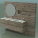 modello 3D Sistema arredo bagno (D12) - anteprima