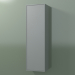 3d model Wall cabinet with 1 door (8BUBDCD01, 8BUBDCS01, Silver Gray C35, L 36, P 24, H 120 cm) - preview