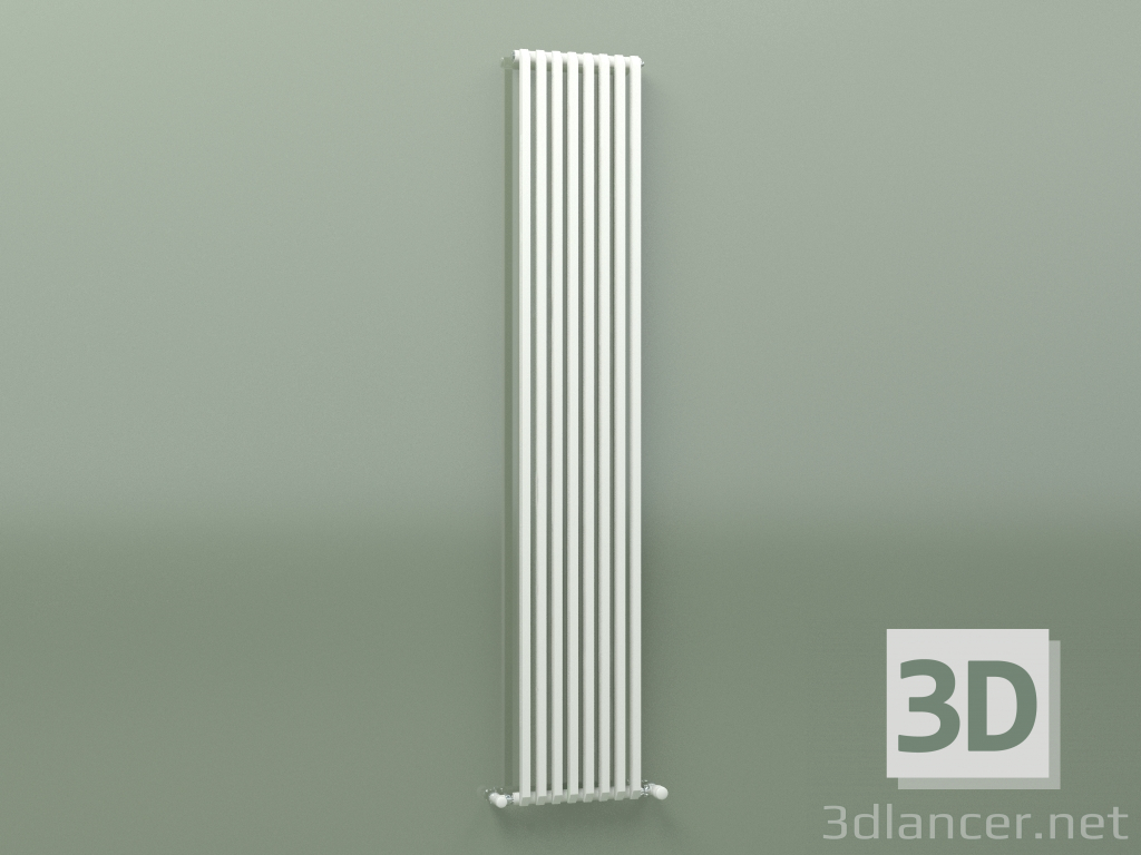 Modelo 3d Radiador SAX (H 1800 8 EL, branco padrão) - preview