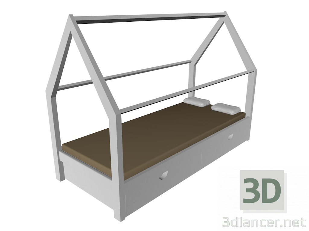 Betthaus 3D-Modell kaufen - Rendern