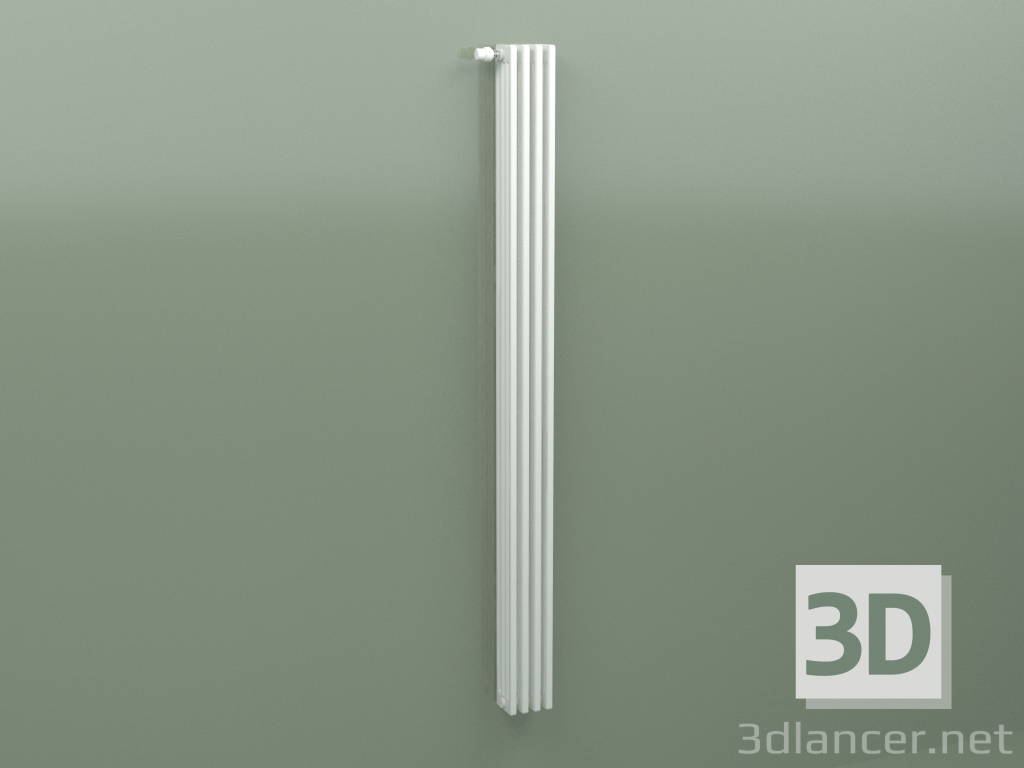 3d model Radiador Delta Laserline (DL4, H 2500 mm, RAL - 9016) - vista previa