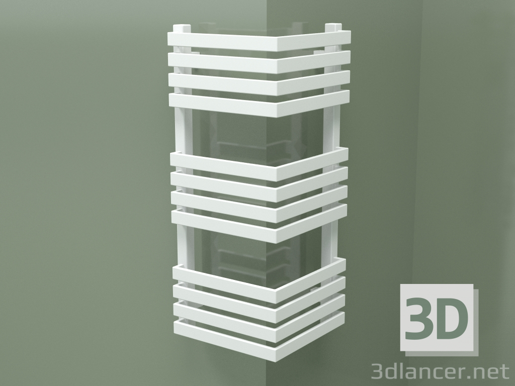 3d model Outcorner radiator (WGQON073030-SX, 735х300 mm) - preview