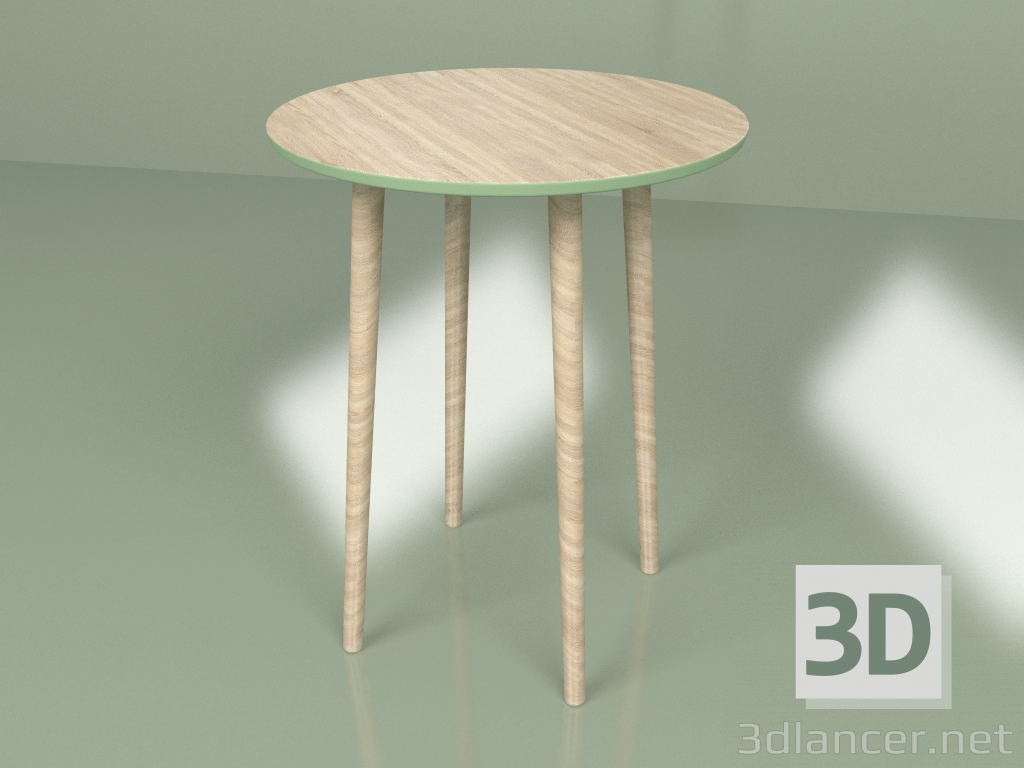 Modelo 3d Mini folheado de mesa Sputnik (chave) - preview