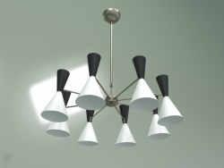 Deckenleuchte Stilnovo Style, 8 Lampen