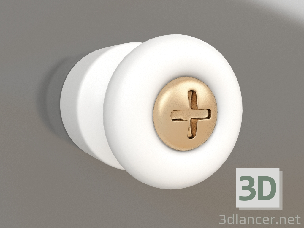 modello 3D Isolante (bianco) - anteprima