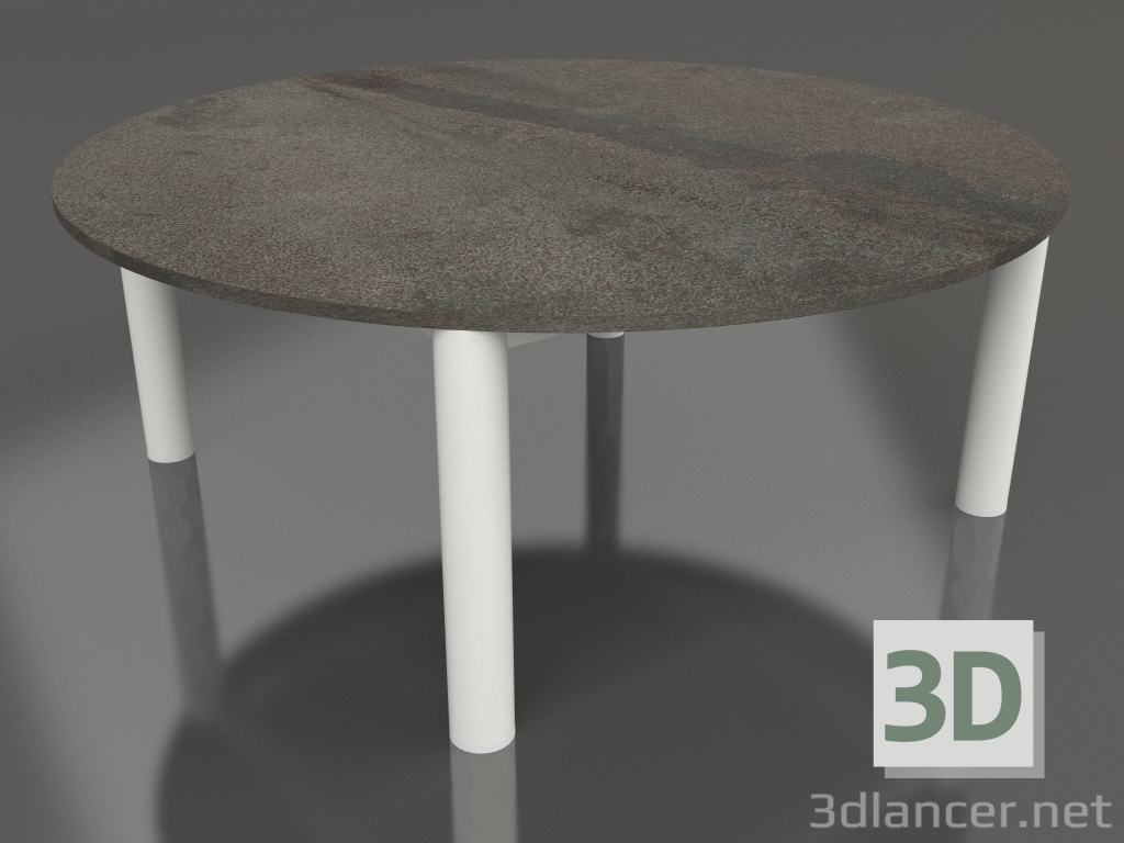 3d модель Стіл журнальний D 90 (Agate grey, DEKTON Radium) – превью