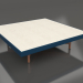 3d model Square coffee table (Grey blue, DEKTON Danae) - preview