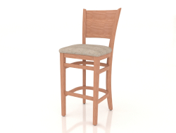 Bar stool Bristol (Natural beech)