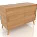 modèle 3D Commode 2 1200x500 mm (chêne naturel) - preview